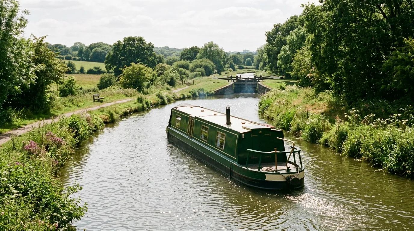 Canal boat holiday keepsakes.