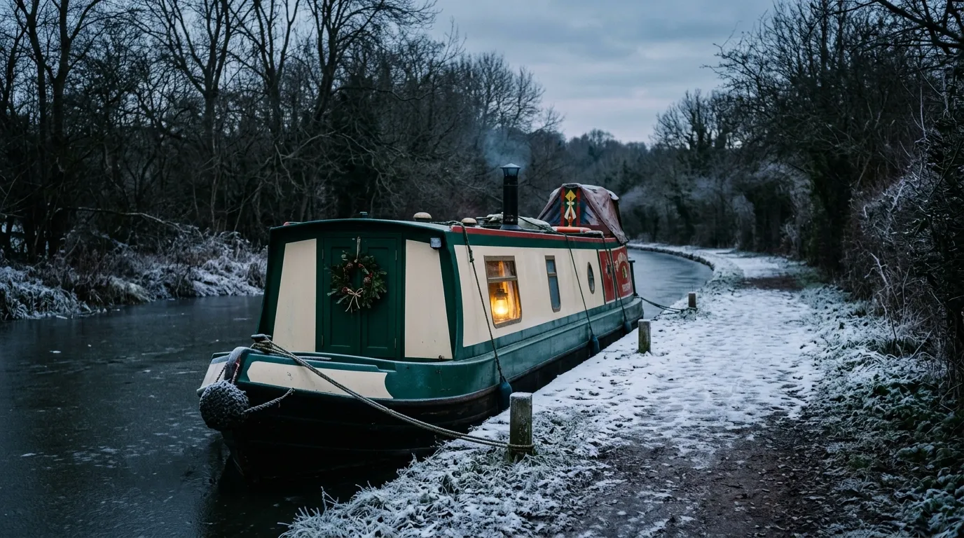 Narrowboat Christmas gifts.