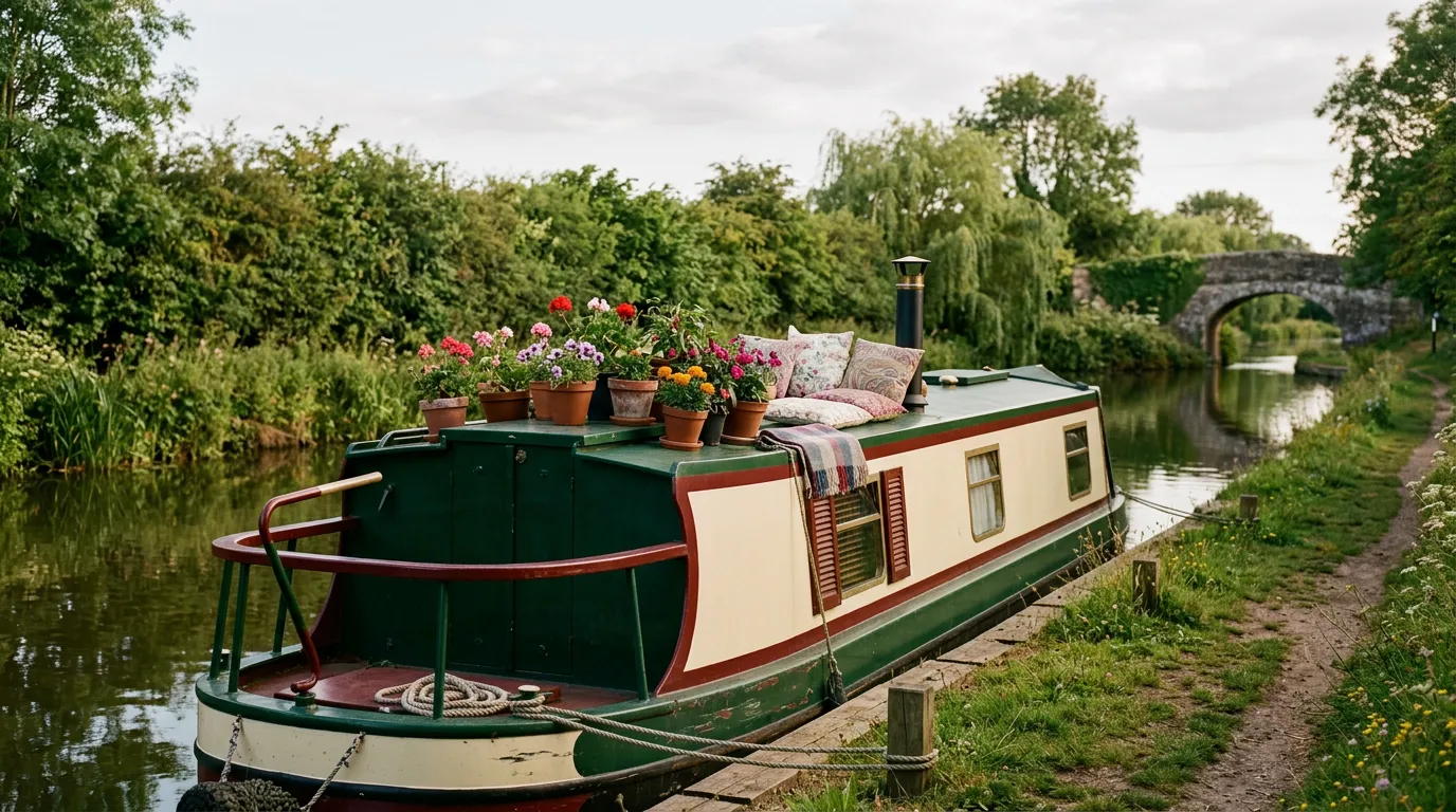 Canal boat gifts for her.