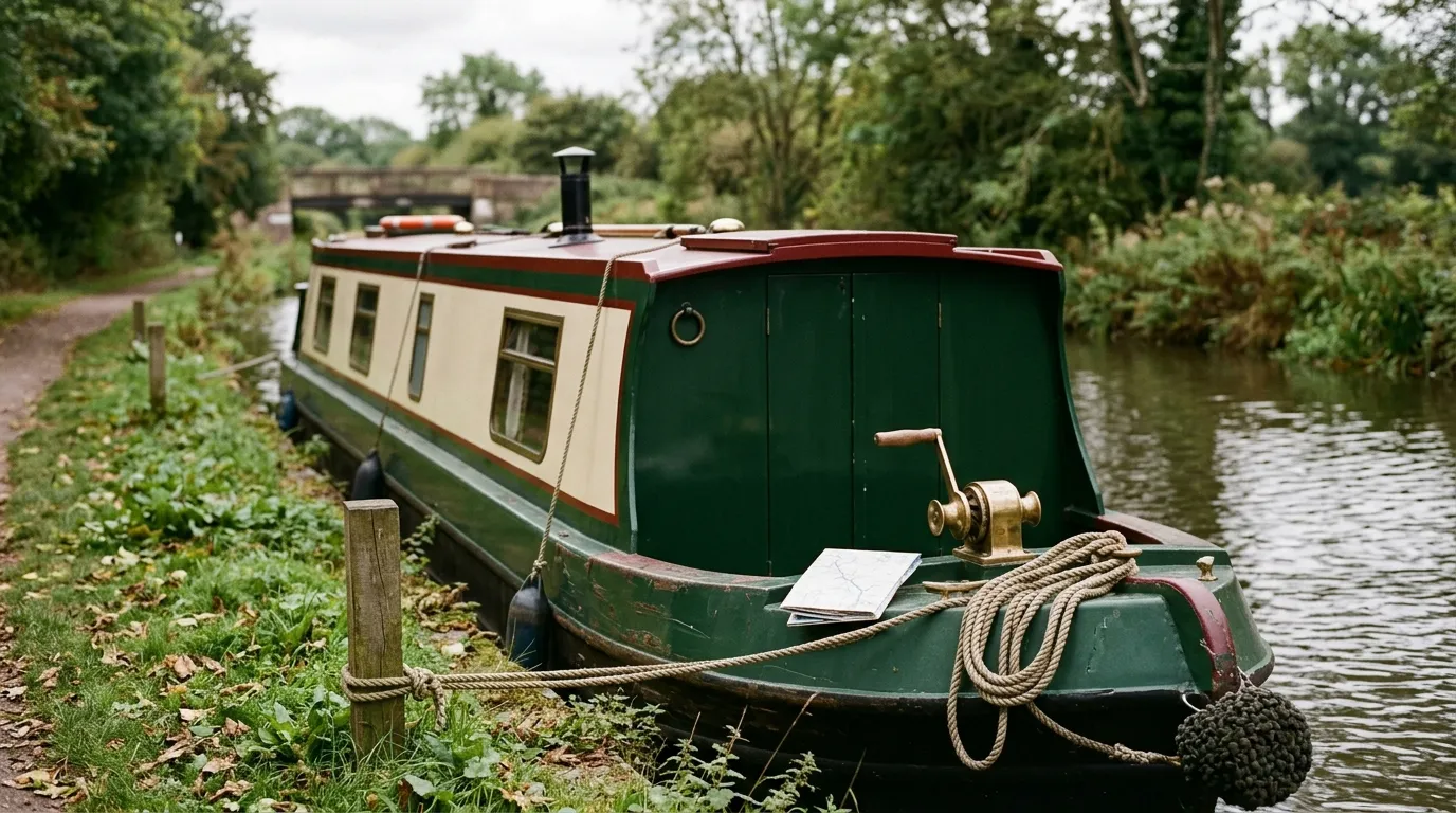 Canal boat gifts for him.