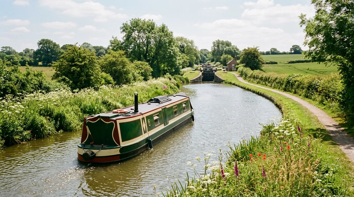 Narrowboat holiday gifts.