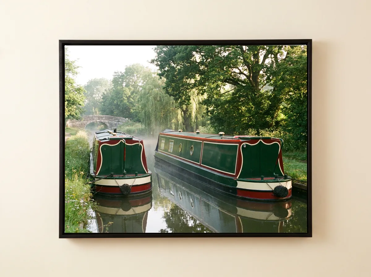 Your photograph, printed as it is. The example shows the selected format.